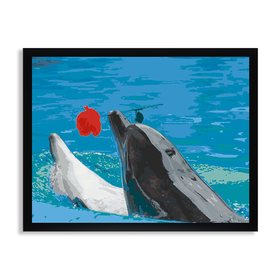 Романтичный дельфин