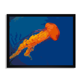 Оранжевая медуза